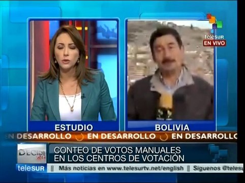 Comicios bolivianos se llevan a cabo sin contratiempos