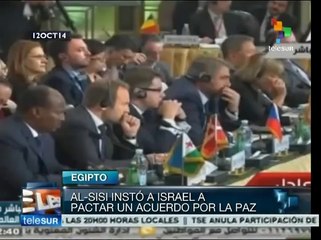 Egipto: palestinos debaten con el mundo la reconstrucción de Gaza