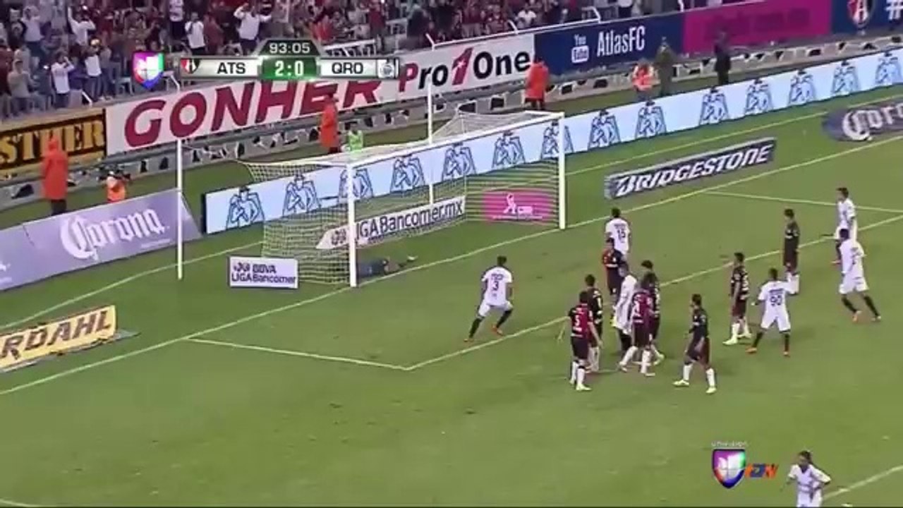 Atlas 2-1 Queretaro - Jornada 11 - Liga Bancomer MX Apertura 2014