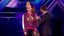 Blonde Electra leave the competition _ Live Results Wk 1 _ The X Factor UK 2014