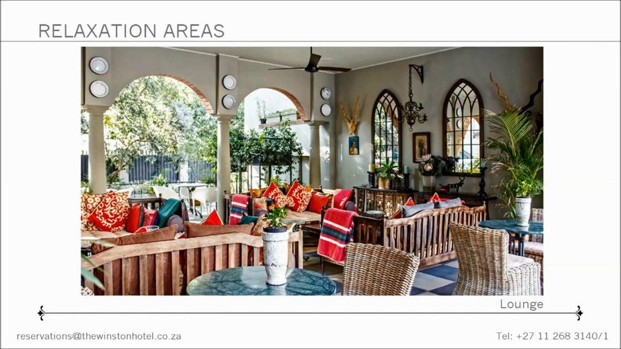 The Winston Hotel - Gautengs Best 5 Star Boutique Hotel