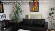 A vendre - appartement - ROSNY SOUS BOIS (93110) - 3 pièces - 66m²