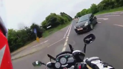 97 MPH Hard Hitting Footage of Motorcycle Death on A47