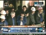 Evo Morales se declara ganador en Bolivia
