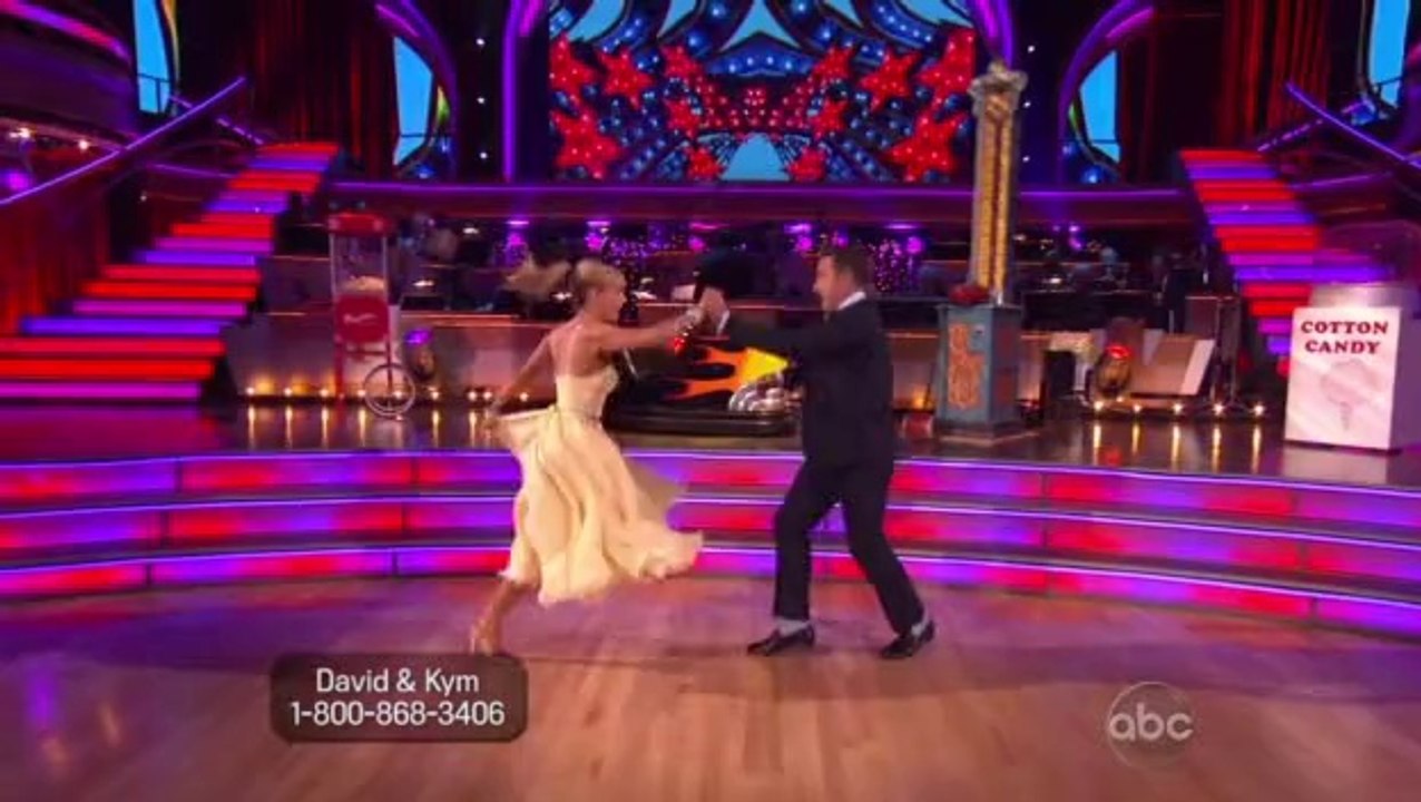 David Arquette & Kym Johnson - Quickstep