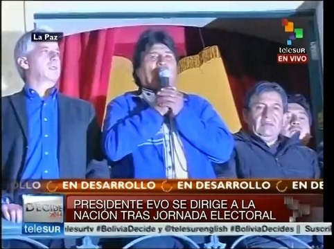 Luchamos por la liberación de toda Bolivia: Evo Morales
