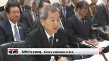 Amb. Ahn S. Korea and U.S. exchange information on THAAD but no discussions of deployment