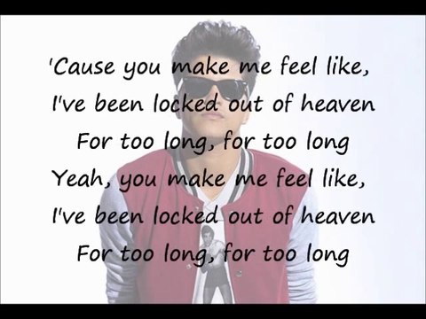 Locked Out Of Heaven - Bruno Mars ( Lyrics ) (Clean )_youtube_original