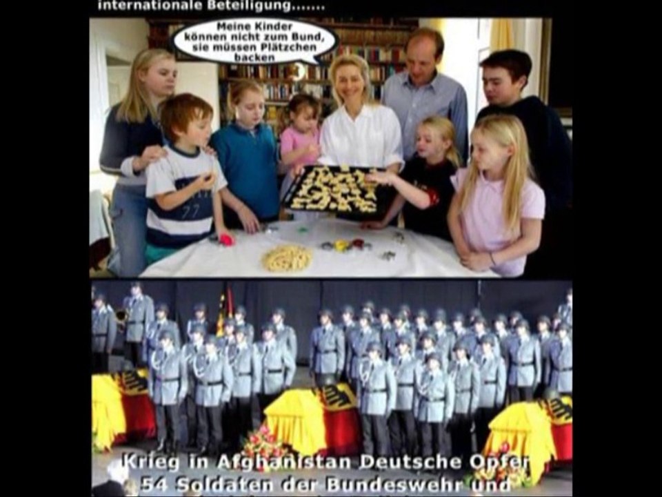 Überlegt doch mal! Warum von der Leyen Junge Soldaten haben will ? Na weil sie....