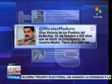 Felicita Nicolás Maduro a Evo Morales por su reelección en Bolivia
