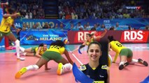 ITALY 2X3 BRAZIL SET 0 - FINAL - MILANO - VOLLEYBALL WOMEN'S WORLD CHAMPIONSHIP ITALY 2014