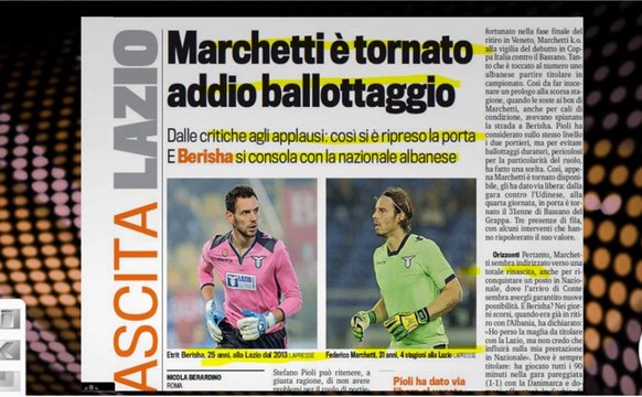 Rassegna stampa 13 Ottobre - SSLazio