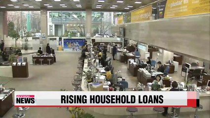 Korean household loans reach record high in Aug.