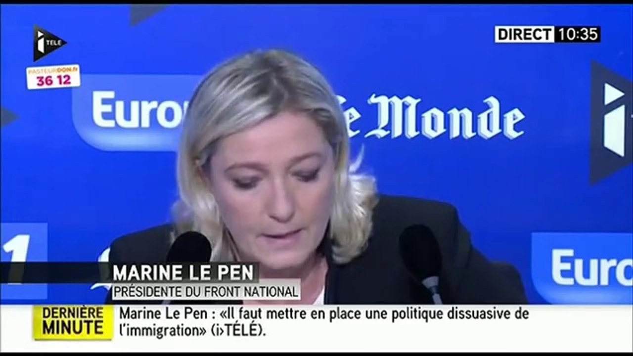 Marine Le Pen - 12 octobre 2014