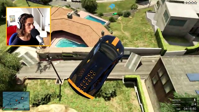 GTA 5 Funny Moments - Extreme Car Stunting Parkour (GTA V Online Stunts)_youtube_original