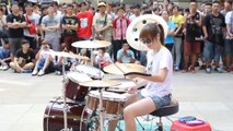 Girls are Awesome with the Drums