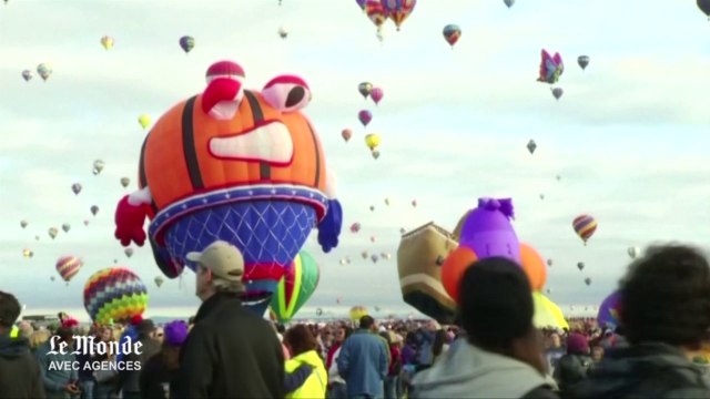 Des centaines de montgolfières dans le ciel américain