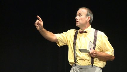 L'homme qui reculait - Théâtralire 2015 - Compagnie Christophe Magdinier