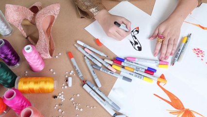 كيفية تصميم حذاء | مع إيمّا