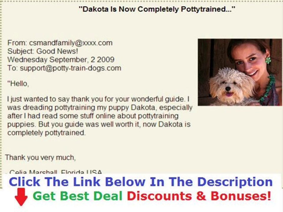 Potty Train Dogs THE HONEST TRUTH Discount + Bouns