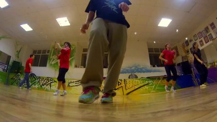 Рябинкин тренировка по House Dance