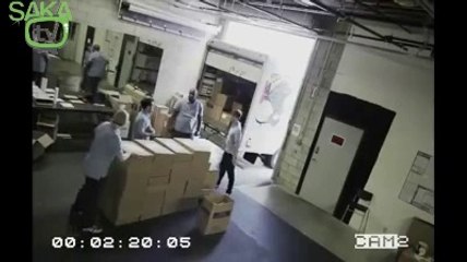 Kamyonetin Kasasındaki Arkadaşa Tren Şakası