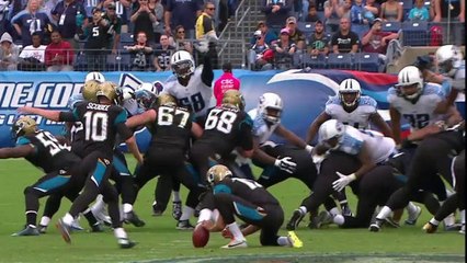 Titans block Jaguars game-winning field goal attempt