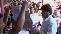 Bolivia's Morales casts his vote in presidential election