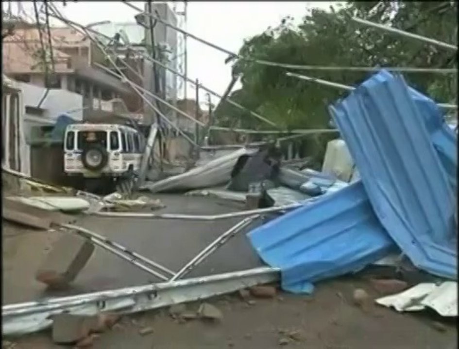 Hudhud, le "cyclone extrême" qui souffle les côtes indiennes