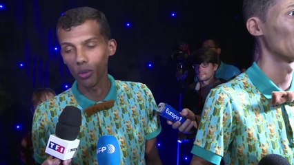 Line Renaud et Stromae entrent au musée Grévin