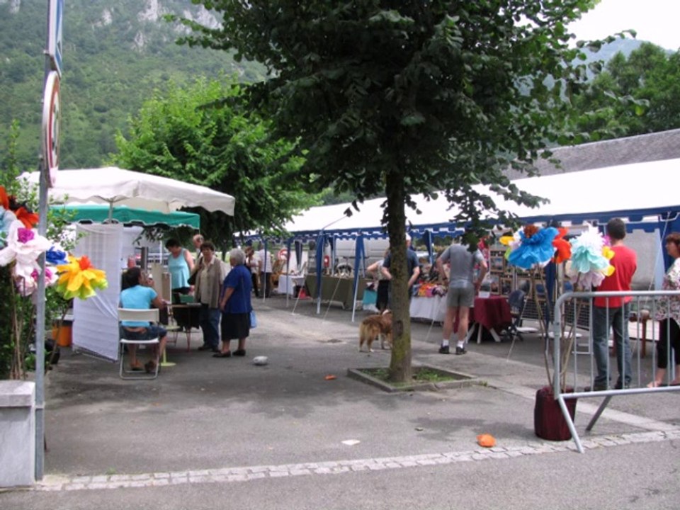 Marché des Métiers d'Art à Beaudéan (19 juillet 2014)