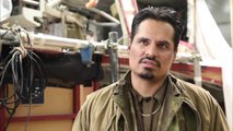 Fury Interview - Michael Peña (2014) - Shia LaBeouf, Brad Pitt War Drama Movie