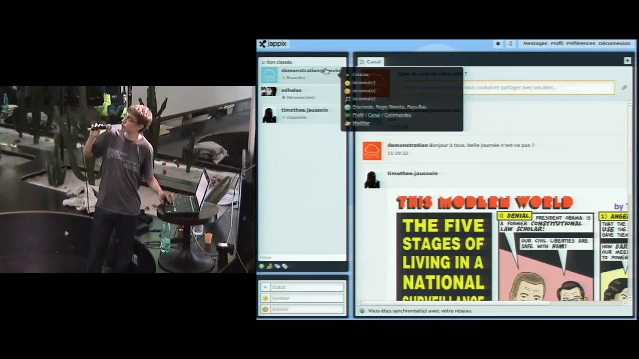 Podcast de ma conférence Movim au PSES2013