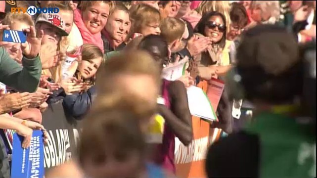 Interview Kibiwot na derde overwinning 4 Mijl - RTV Noord