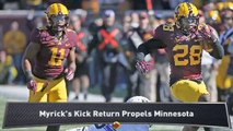 Christensen: Kick Return Saves Gophers