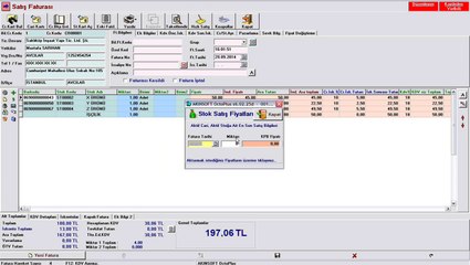 AKINSOFT OctoPlus Satış Faturası