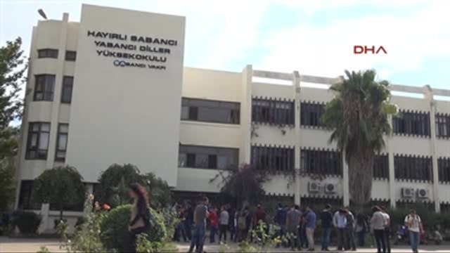 Adana Çukurova Üniversitesi'nde Kobani Gerginliği 2