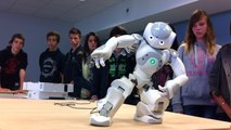 Investigations policières et robots au lycée Thépot à Quimper