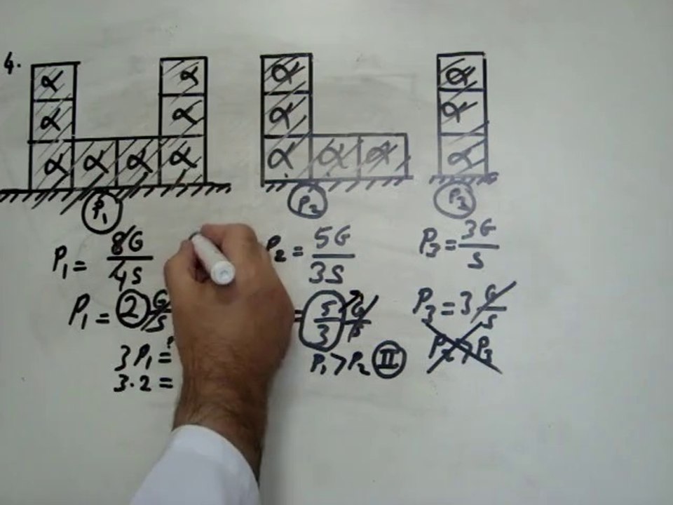 KATI BASINCI TEST 6 SORU 4 VİDEO ÇÖZÜMÜ
