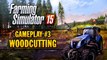 Farming Simulator 15 - Gameplay #3 Woodcutting [EN]