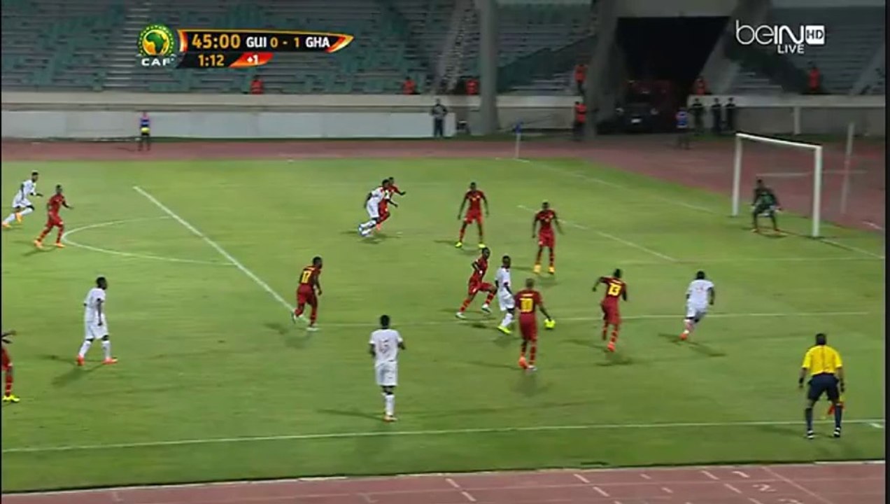 Guinea v Ghana 1st Half pt 2 11-1-14