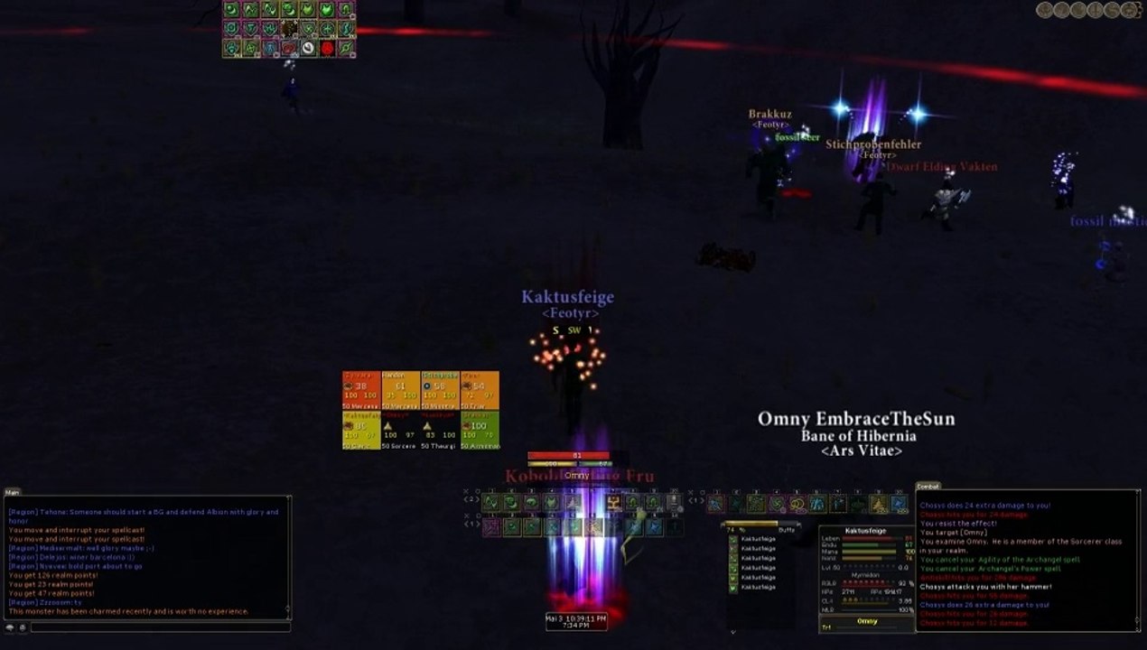 DAoC 8vs8-RvR 2011 (II) - Cleric PoV