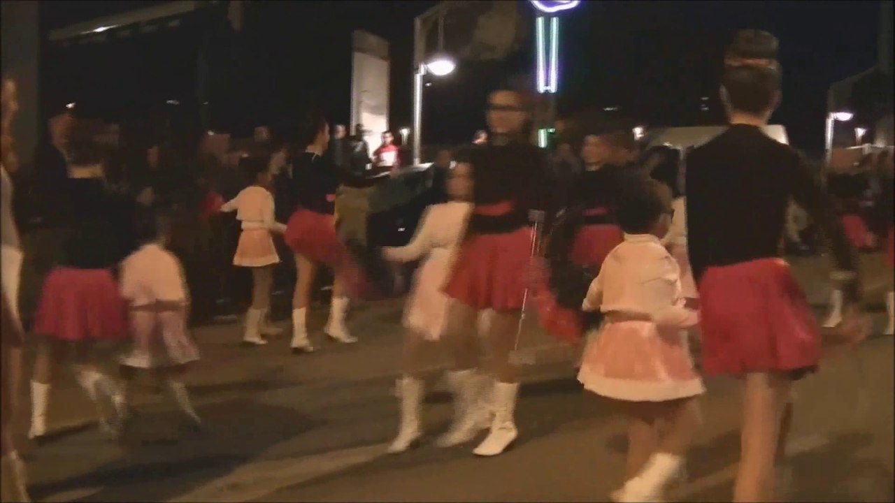 MAJORETTES DE FIRMINY retraite flambeaux 2014