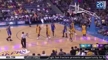 NBA: Il lance sa chaussure sur un adversaire pour le ralentir