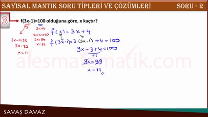 Savaş Davaz Sayısal Mantık Soruları ve Çözümleri Soru 2