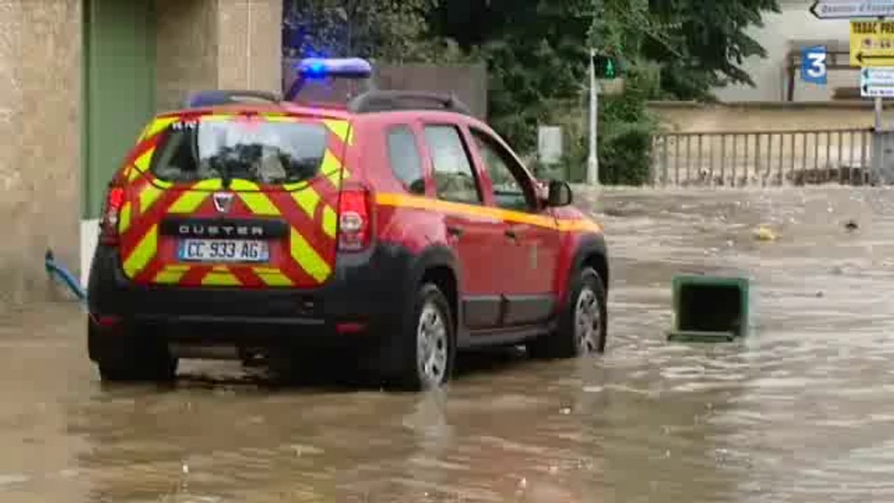 Nord de Nîmes bloqué