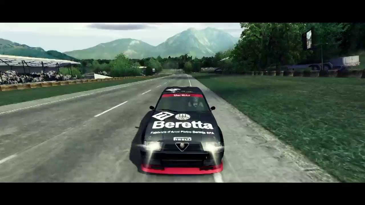 Onboard Drifting Alfa 75 Turbo + crash xD