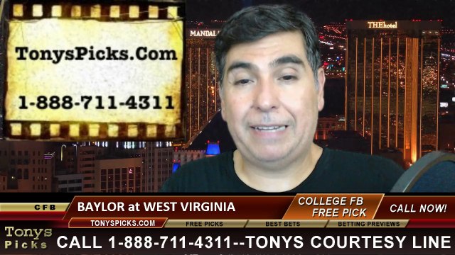 West Virginia Mountaineers vs. Baylor Bears Free Pick Prediction NCAA College Football Odds Preview 10-18-2014