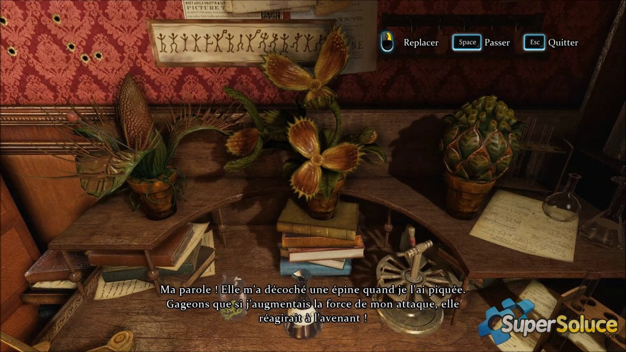 Soluce Sherlock Holmes C & P - Tragédie à Kew Gardens - Plantes exotiques