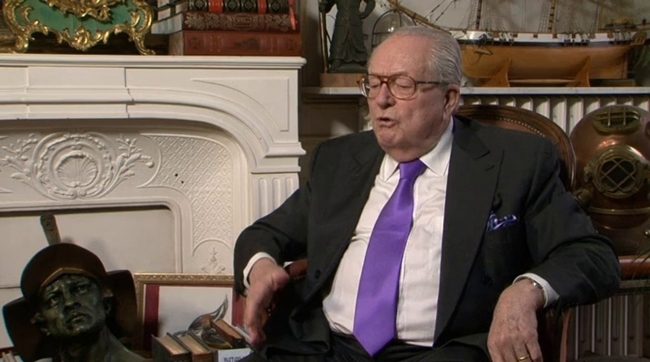 Jean-Marie Le Pen critique le positionnement de Marine Le Pen à propos du mariage homosexuel